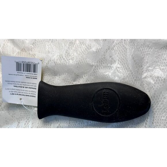 Lodge Cast Iron Melting Pot Pouring Spouts Silicone Hot Handle Holder Dad Gift - Picture 6 of 10